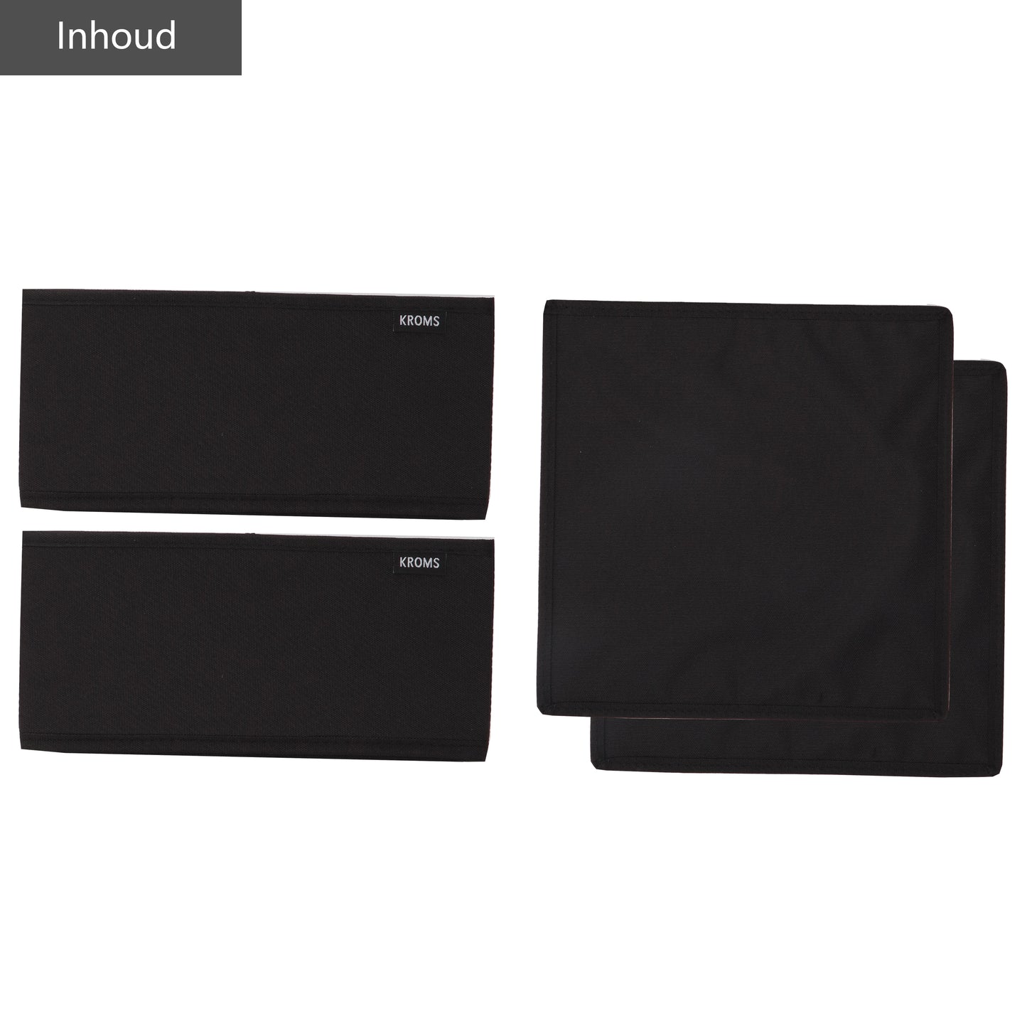 Organizer L Schwarz 28x28x13cm P/2