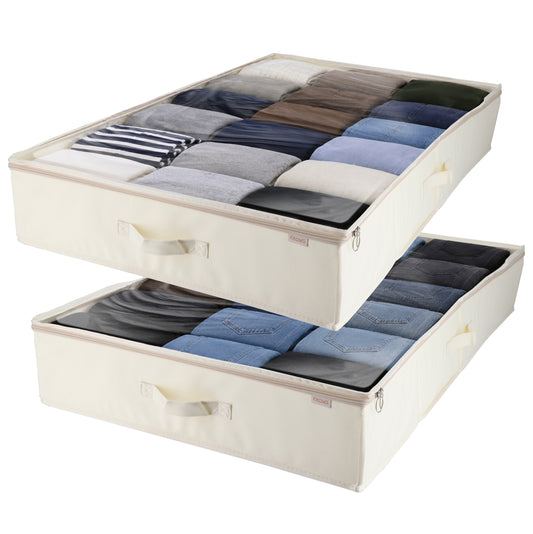 Underbed Organizer 90L Beige