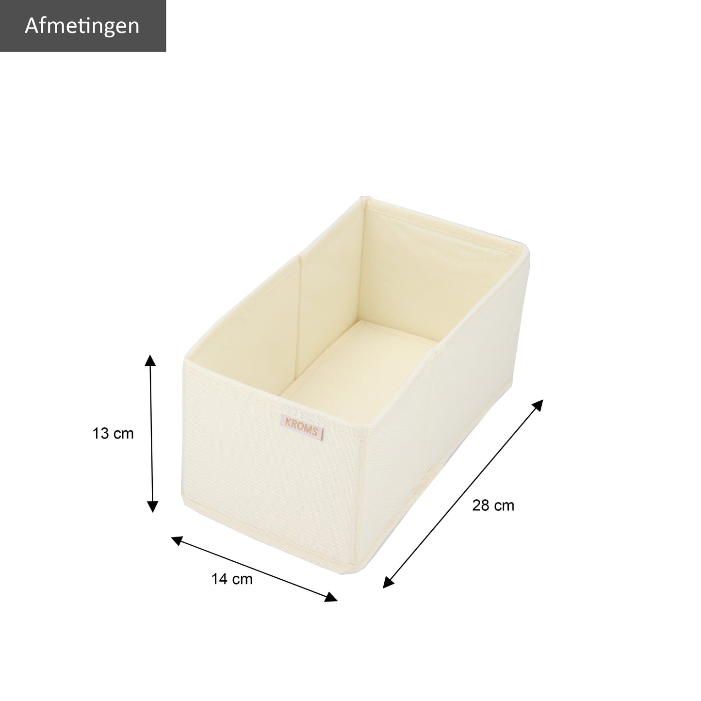 Organizer S Beige 28x14x13cm P/2