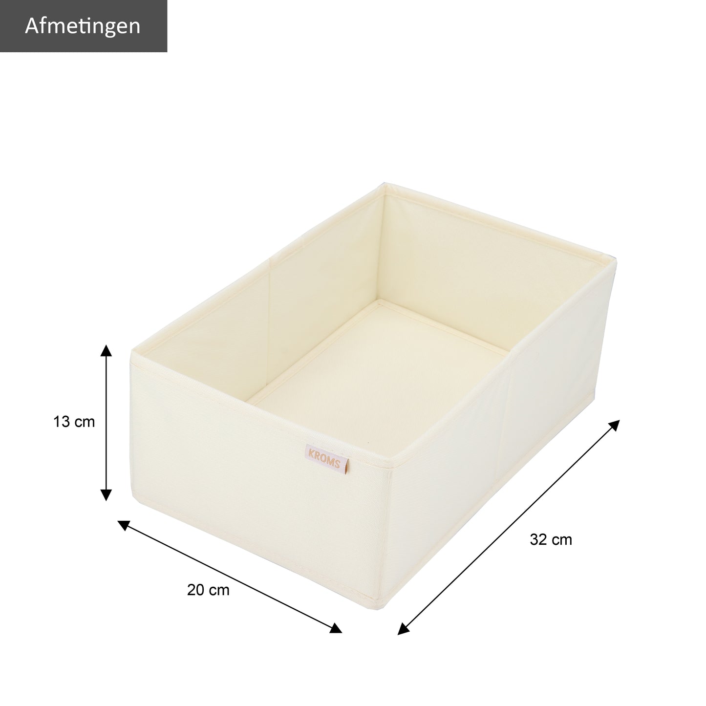 Organizer M Beige 32x20x13cm P/2