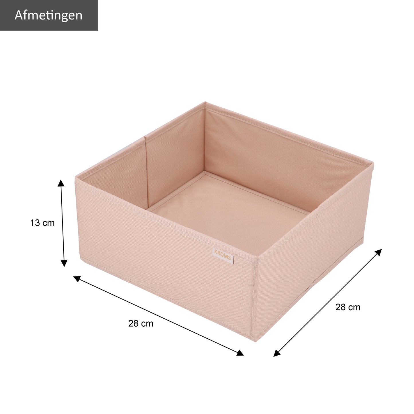 Organizer L Sand 28x28x13cm P/2
