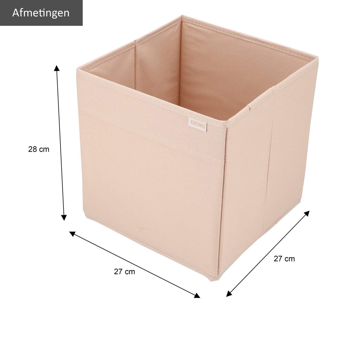 Organiseur XL Sable 27x27x28cm P/2