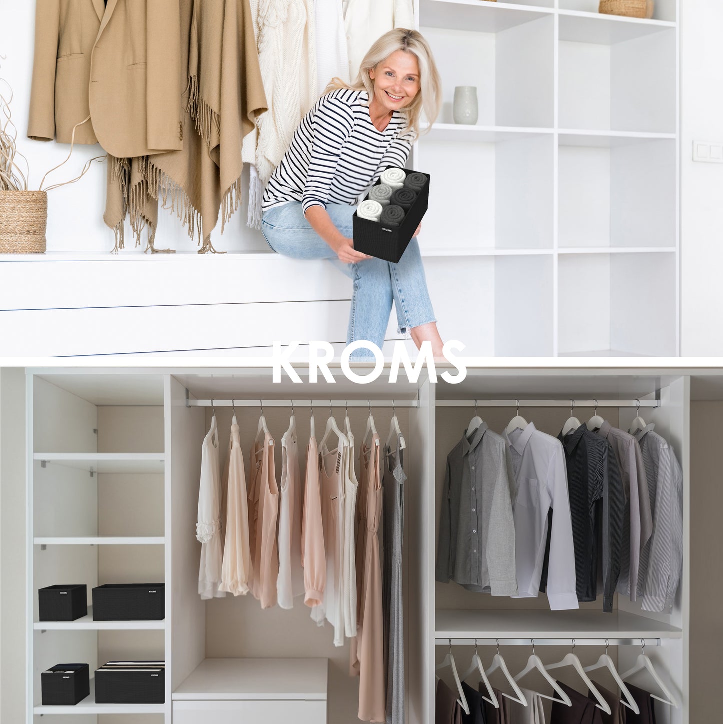 Organizer S Schwarz 28x14x13cm P/2